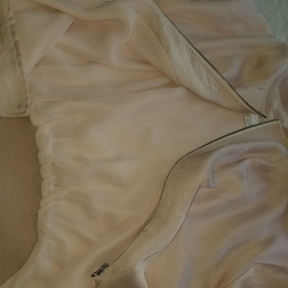 Anthropologie | Hei Hei Silky Tie Cropped Jacket/top small - Picture 10 of 16